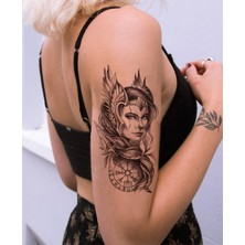 Zemira Bearpear Arwen Dövme Görünümlü Unisex Elf Kadını Dövme, Tattoo, Üniseks Dövme, Kol Dövmesi,