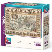 Zemira Eski Haritası 1000 Parça Puzzle