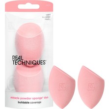 Zemira Real Techniques Toz Sünger, Mikrofiber Teknolojisi Tozlar, Güzellik Süngeri, Makyaj Blender,