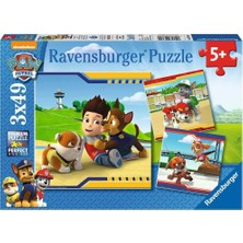 Zemira Ravensburger 3X49 Parça Puzzle Paw Petrol Kahramanları