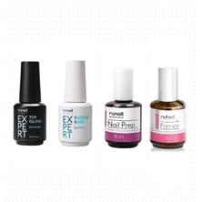 Zemira Fontenay Runail Uvfiltreli Top Coat 18ML+RUBBER Base Scotch 18ML+NAIL Prep 15ML+NON-ACID Primer 15M
