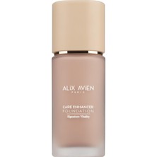 Zemira Alix Avien Karşıtı Nemlendirici SPF30 Parlak Bitişli Fondöten Care Enhancer 805 Ivory