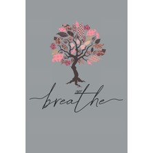 Zemira Just Baum Tattoomotiv Sommer Breathe Meditation Yoga Blätter: Notizbuch - Lustiges Frühling Pattern