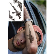 Zemira Bearpear Dövme Görünümlü Dövmesi Tattoo, Erkek Dövmesi, Kol Dövmesi, Omuz Dövmesi