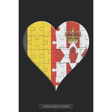 Zemira Planner: Belgian Irish Flag United Heart Jigsaw Puzzle Flags Of Belgium Northern Ireland