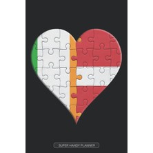 Zemira Planner: Irish Latvian Flag United Heart Jigsaw Puzzle Flags Of Ireland Latvia