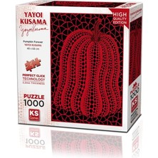 Zemira Ks Puzzle 1000 Parçayayoi Kusama Pumpkin Forever