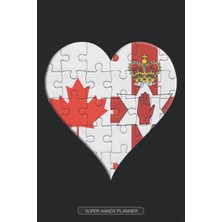 Zemira Planner: Canadian Irish Flag United Heart Jigsaw Puzzle Flags Of Canada Northern Ireland