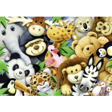 Zemira Ravensburger 35P Puzzle Peluşlar, Yapboz