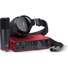 Zemira Focusrite Scarlett 2ı2 Studio Gen 4 Ses Kayıt Paketi: Şarkı Yazarları Için Kayıt, Yayın Podcasti