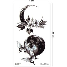 Zemira Bearpear Renkli Dövmesi, Geçici Dövme Tattoo