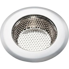Zemira 9 cm Paslanmaz Çelik Evye Süzgeci, Önleyici Metal Lavabo Filtresi, Banyo Mutfak Lavabo G