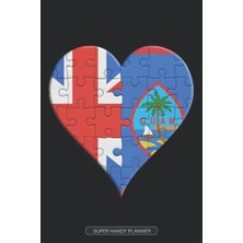 Zemira Planner: British Guamanian Flag United Heart Jigsaw Puzzle Flags Of Great Britain Guam