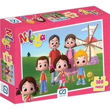Zemira Ca Niloya 100 Parça 34X24CM Çocuk Puzzle Yapboz