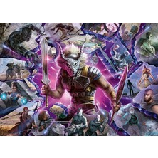 Zemira Ravensburger 169061 1000 Parçalı Puzzle Villains: Killmonger, Renkli