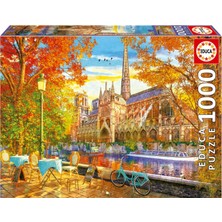 Zemira Educa 1000 Parçalık Sonbaharda Notre Dame Manzarası Puzzle - 19936