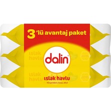 Zemira Dalin Klasik Islak Havlu 3'lü Paket (3 x 56 Adet)