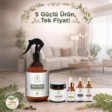 Zemira Süper 5’li Bakım Seti | Shea Butter, Udi Hindi, Çörekotu Yağı, Hint Yağı Akar Kovucu Spreyi