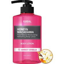 Zemira Kundal, Nemlendirici Besleyici Vücut Losyonu Honey&macadamia Pure Body Lotion 500ML(AMBER Vanill
