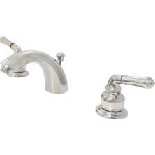 Zemira Brass KB956PN 10-20 cm Mini Yaygın Lavabo Bataryası Perakende Pop-Up, Cilalı