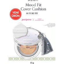 Zemira Peripera Yarı Mat Bitişli Filtre Etkili Cushion Mood Cover Cushion SPF50+PA++++(01 Pure Fit)