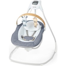 Zemira Ingenuity Simplecomfort Kompakt Yatıştırıcı Salıncak, Döner Çubuk, Dönen Koltuk, 6 Hız Seçeneği, 0