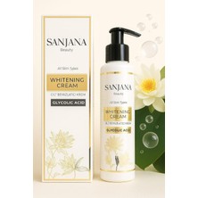Zemira Sanjana Beauty Cilt Beyazlatıcı Krem,glikolik Asitli Beyazlatıcı Krem,tüm Cilt Tiplerine Uygun 125