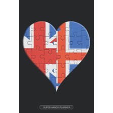 Zemira Planner: British Icelandic Flag United Heart Jigsaw Puzzle Flags Of Great Britain Iceland