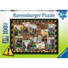 Zemira Ravensburger Dinozorlar (108688) Puzzle 100 Parça