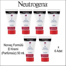 Zemira Norveç Formülü El Kremi (Parfümsüz) 50 Ml. x 6 Adet