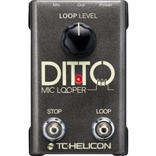 Zemira Tc Helicon Ditto Mic Looper Vokal Efekt Pedalı