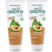 Zemira Cire Aseptine Prebiyotik Nemlendirici Bakım Kremi Avokado Özlü 75 ml x 2 Adet