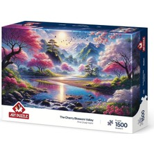 Zemira Puzzle Kiraz Çiçeği Vadisi 1500 Parça Puzzle