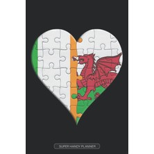 Zemira Planner: Irish Welsh Flag United Heart Jigsaw Puzzle Flags Of Ireland Wales
