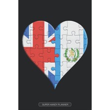 Zemira Planner: British Guatemalan Flag United Heart Jigsaw Puzzle Flags Of Great Britain Guatemala