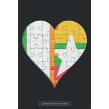 Zemira Planner: Irish Burmese Flag United Heart Jigsaw Puzzle Flags Of Ireland Myanmar