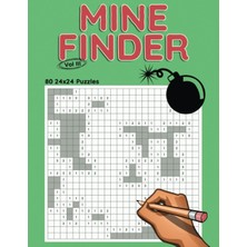 Zemira Mine Finder: 80 24X24 Puzzles To Solve, Great For Kids, Teens, Adults & Seniors, Logic Brain Games,