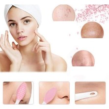 Zemira Çift Taraflı Dudak Fırçası Peeling Etkili Gözenek Siyah Nokta Temizleyici Akne