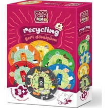 Zemira Puzzle Çocuk Geri Dönüşüm Öğreniyorum