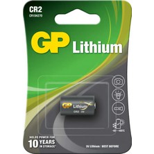 Gp Cr2 3V Lityum Fotoğraf Makinesi Pili Tekli