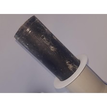 Zemira Beyaz Doğalgaz Boru Kılıfı - Geçmeli Duvar Geçiş Kapağı Iç Çap : 4,5 cm