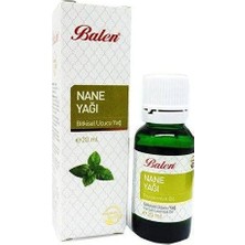 Zemira Balen Nane Yağı Doğal Bitkisel Uçucu 20 ml Içilebilir