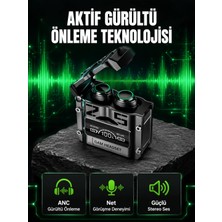 MiraLive Bluetooth Kulaklık Kablosuz Anc Gürültü Önleyici Stereo Ses Yeni Nesil