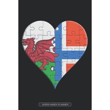 Zemira Planner: Welsh Norwegian Flag United Heart Jigsaw Puzzle Flags Of Wales Norway