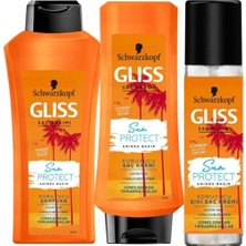 Zemira Gliss Sun Protect Güneş Sonrası Yıpranmış Saçlar Için Set