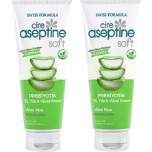 Zemira Cire Aseptine Prebiyotik Nemlendirici Bakım Kremi Aloe Vera Özlü 75 ml x 2 Adet