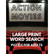 Zemira Action Movies Large Print Word Search Puzzles For Adults
