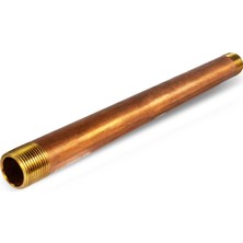 Zemira Everflow Malzemeleri NPBR3412 3/4 "nominal Çap Npt Uçları ile 12 "uzun Pirinç Nipel Boru Bağlant