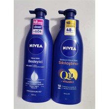 Zemira Nivea Besleyici Vücut Sütü 400ML Q10 Sıkılaştırıcı Vücut Sütü 400 ml