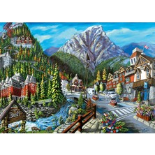 Zemira Ravensburger 164813 1000 Parça Puzzle Banff Wanderlust Wanderlust, Çok Renkli